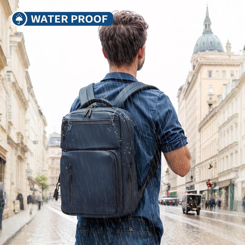 SUIKIHUM Waterproof Laptop Backpack for Men & Women, Flight Approved