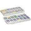 Pressman Dominoes Double 9" Lata