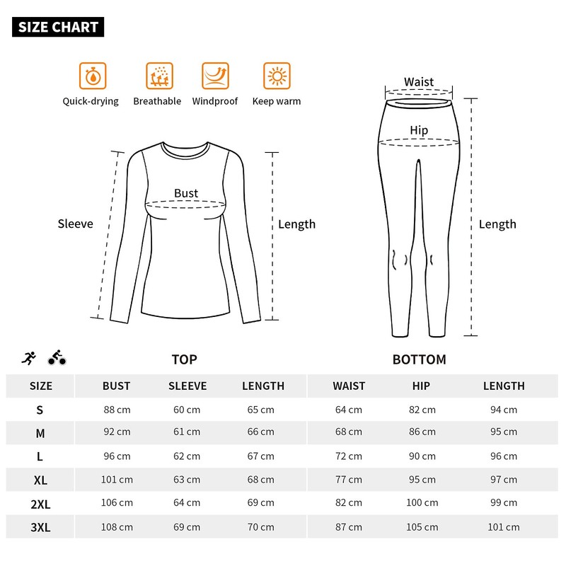 HiZiTi Ropa interior térmica para mujer, conjunto de pantalones largos