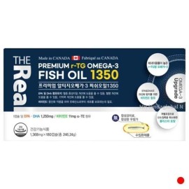 The Real [Half Club] The Real Premium Altige Omega 3 Fish Oil 1350 6 months / [하프클럽]더리얼 프리미엄 알티지 오메가3 피쉬오일 1350 6개월