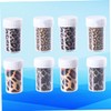 Minkissy 3pcs Bottles of Leopard Nail Decals Transfer Stickers for