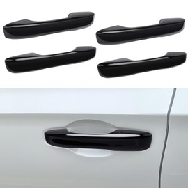 Drytuns Door Handle Cover for Honda CRV HRV Accord 23-26, 4pcs Door Handle Protector for 11th Gen Honda Civic 2022-2026 (Gloss Black)