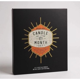 Trader Joe's - Candle Of The Month 2026 Set of 12 (Advent)