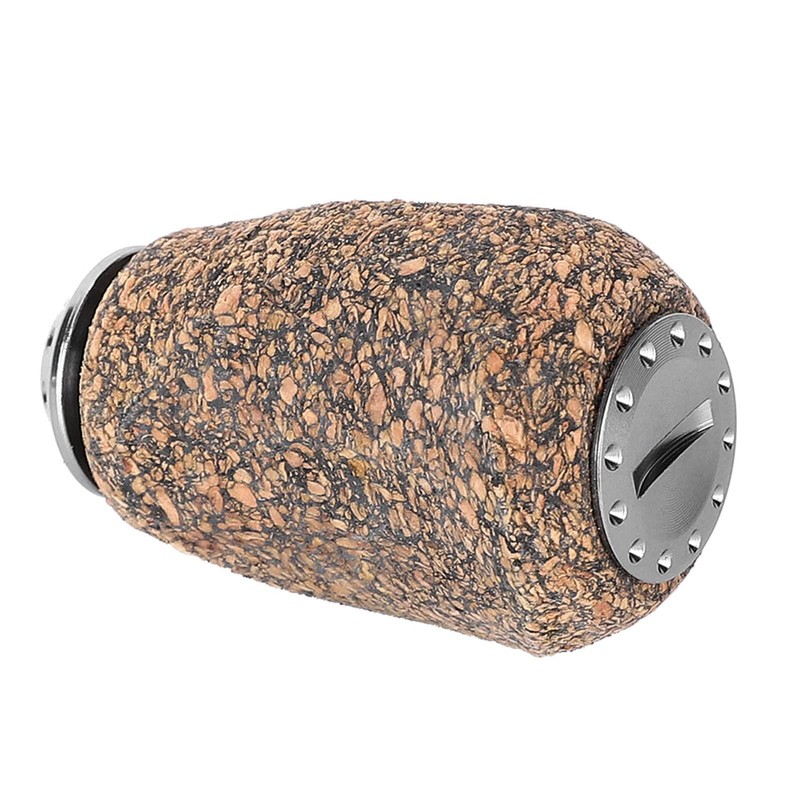Fishing Reel Handle Knob, Wooden Spinning Reels Rotary Power Handle