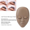 Eyelash Mannequin Head Makeup Lash Extension Training Practice Head with