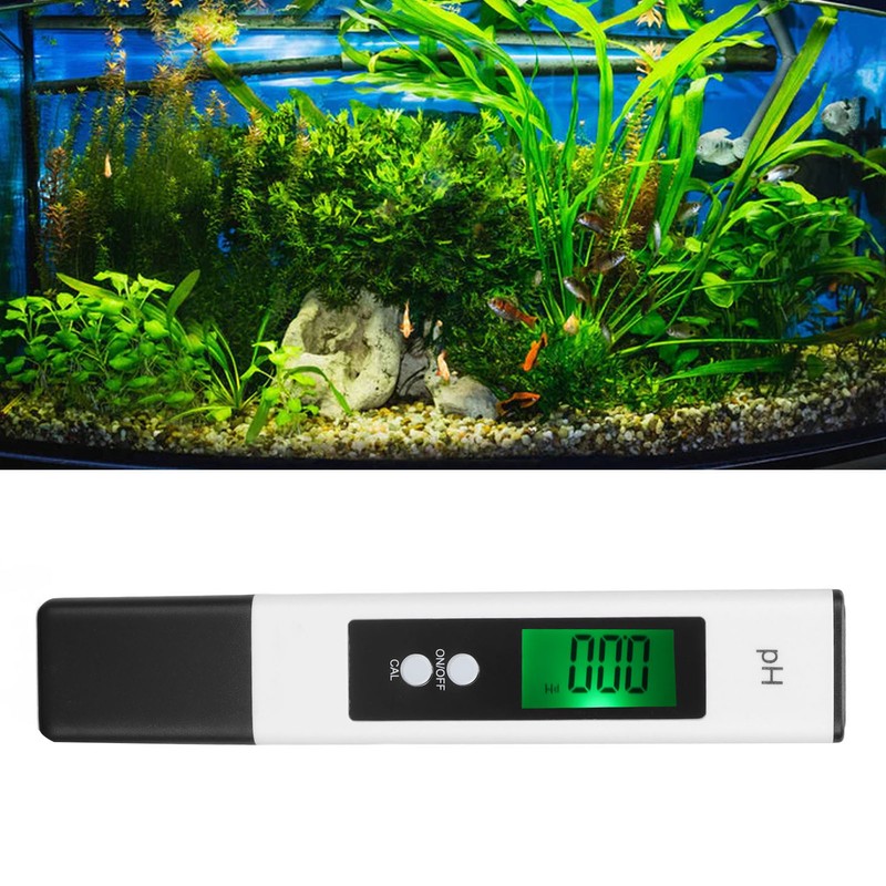 Water PH Tester Accurate Detection Automatic Calibration Temperature Replenishment LED
