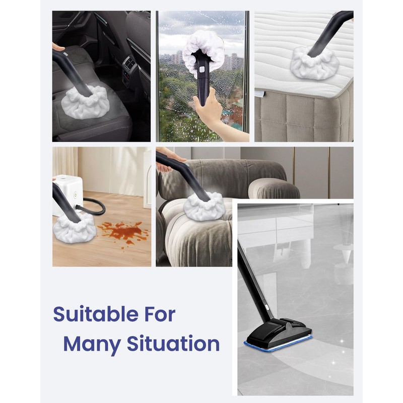 RuannoClean Steam Cleaner Accessories Compatible with Dupray Steam Cleaner, Triangle