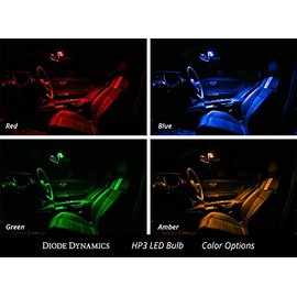 194 LED Bulb HP3 LED Blue Single Diode Dynamics