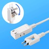 Sanwa Supply TAP-M705W Micro Tap, 3 Openings, 0.5 m, White