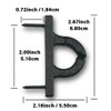 Pitoies 10 Pcs String Light Adjustable Dual Hooks, Screw in