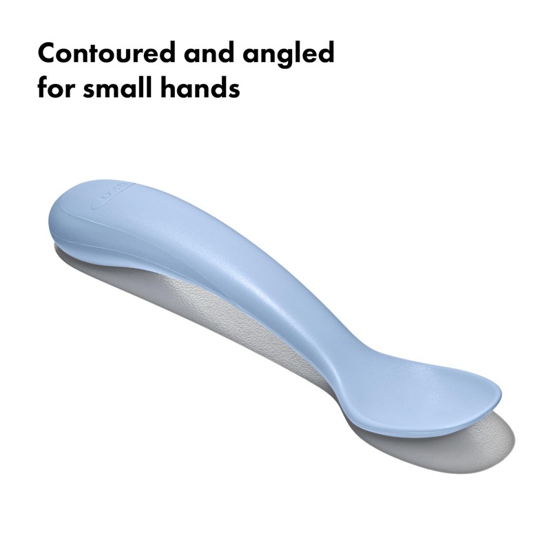 OXO Tot Silicone Spoons 2 Pack - Dusk and Opal