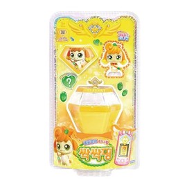 caincosmetic Catch Teenieping Cute Figure Cube with Accessories and Stickers – Transformable Collectible Toy with QR Medal and Display Stand (Tidyping 싹싹핑)
