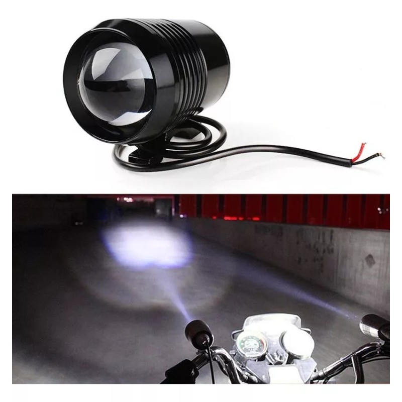 Corp.Res Electronics Faro U2 Moto 1500lm Alta Baja Estrobo Lupa