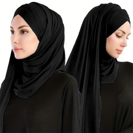 OhMill Ready to Wear Hijab Jersey Instant Hijab Scarf for Women Headscarf Abaya for Women Muslim Khimar Hijab for Women