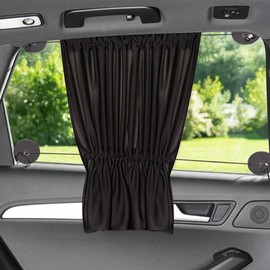 Namvo 2 Piece Car Sun Shade, Universal Sun Visor, Car Sunshade for Side Window, Protect Passengers and Pets (65 x 50 cm)
