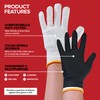 BBQ Grilling Gloves Kit (Large) – 100 Nitrile Disposable Gloves