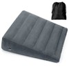 USHMA Inflatable Wedge Pillow, Portable Travel Wedge Pillow, Fast Inflation