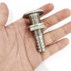 NRC&XRC Marine Grade Stainless Steel Barbed Short Straight 3/8" ID