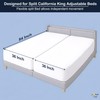 Cottington Lane Split California King Fitted Sheets for Adjustable Beds,