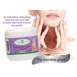 Hand and Nail Cream "The Invisible Glove"-with Rosemary, Tea Tree & Eucalyptus. Helps Soothe and Repair Sore, Cracked Fingers and Nails. 4 OZ