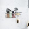 TESOT Suction Cup Shower Shelf, Shower Caddy Soap Dish with