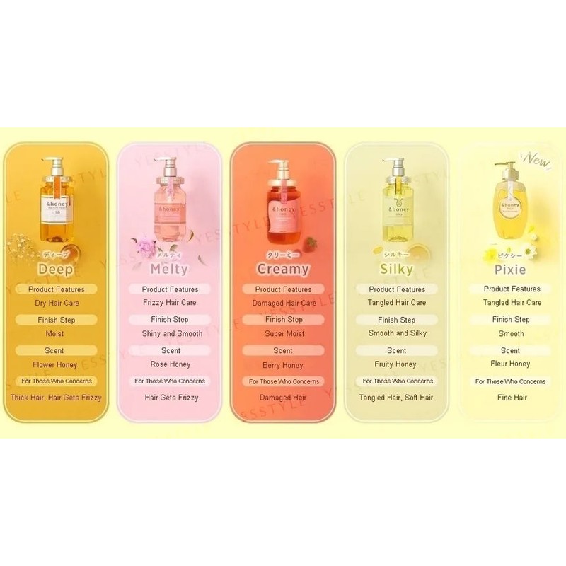 &honey Pixie Moist Silky Hair Oil 100ml