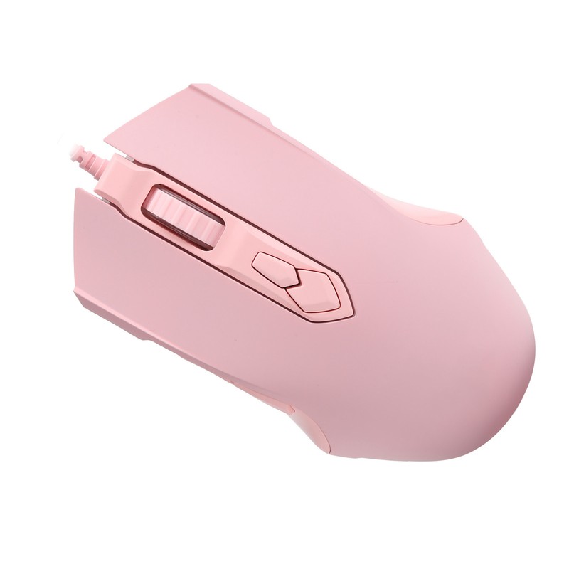 AJAZZ Wired Mouse 7 Keys 7‑Speed DPI Adjustable RGB Streamer