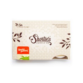 Hawaiian Sunrise Premium Tealight Candles - Highly Scented with Essential Oils - 6 Orange Tea Lights - Beautiful Candlelight - Made in The USA - Fresh & Clean Collection