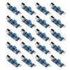 HALJIA 20PCS IR Infrared Obstacle Avoidance Sensor Module 3-Wire Reflective