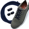 Run out sports Elastic Laces With Metal Fastener, No Bow,