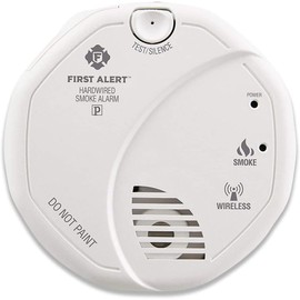 First Alert Hardwired Wireless Interconnect Smoke Alarm