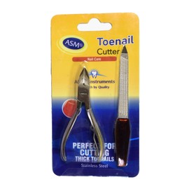 Nail Toenail Clippers for Thick Ingrown Nails Nippers Scissors Cutters Heavy Duty Stainless Steel