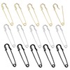 Large Extra Large Metal Safety Pins 2.7 Inch Ideal for