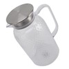 Water Pitcher with Lid and Handle 1500ml Acrylic Heat Resistant