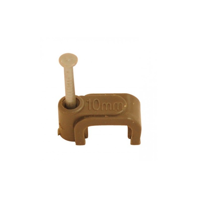 Fort Fasteners Cable Clip Twin and Earth 2.5mm Grey Pack