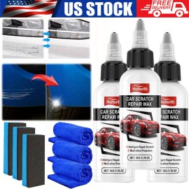 Unbranded Auto Car Scratch Remover Kit for Scratches Repair Wax Ultimate Paint Restorer US - (Only !!!) Towel x1