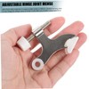 NUOBESTY Door Hinge Stopper 4pcs Door Gap Blocker with Cushioned