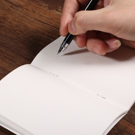 6Packs Traveler's Notebook Inserts Journal Refills for Leather Travel Journals Refill Thick Passport Size Journals Diary 2 Packs Blank 4Packs Horizontal