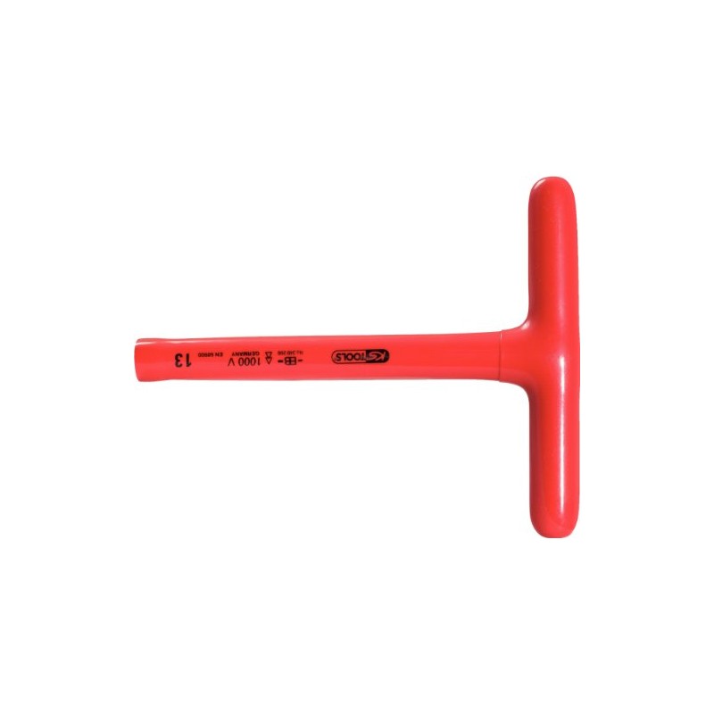 KS Tools 117.1774 VDE T-grip spanner, 13x200mm
