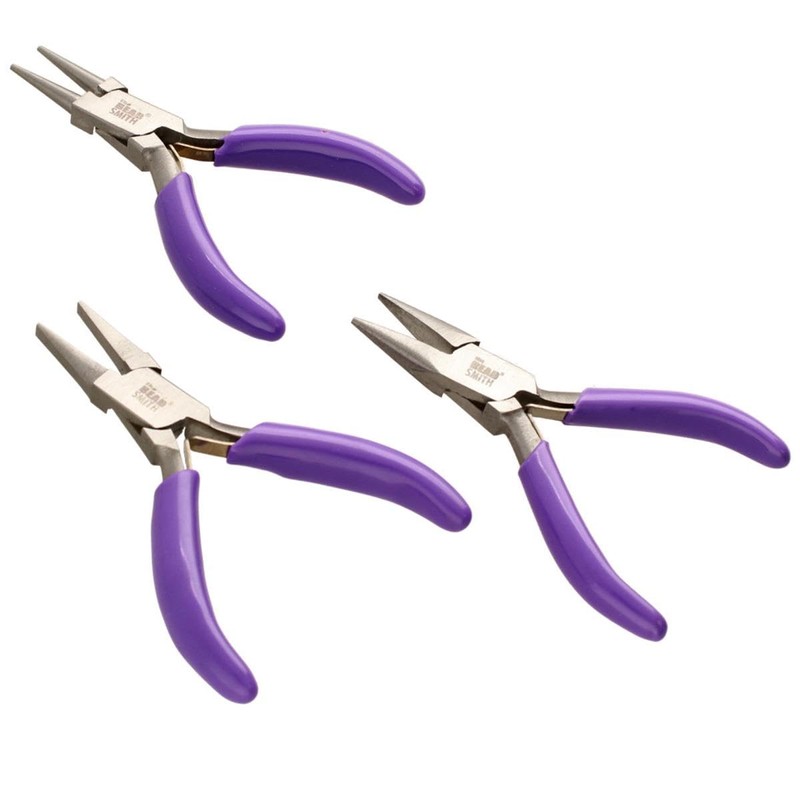 Micro Mini Jewelry Tool Kit- 3 Plier Set - So