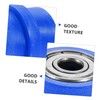 NOLITOY Motorcycle Chain Tensioner Guide Wheel 8mm Steel Construction for