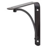 Duraline Angle "Arch" Shelf Brackets Angle Brackets 14.5 x 14.5