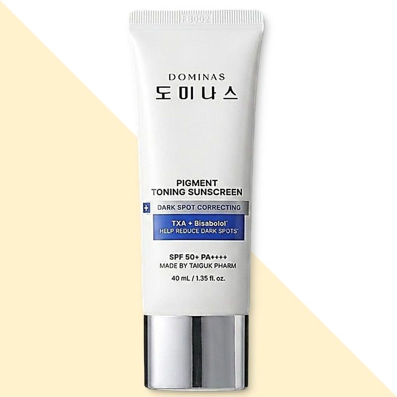 Dominas Sun Cream Tranexamic Acid UV Protection Brightening Tone Up