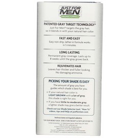 Just For Men Original Formula Easy Lather-In Haircolor H-25 Light Brown Kit