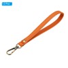 [PATIKIL] 2 Pcs 20cm Wristlet Strap PU Leather Wristlet Keychain