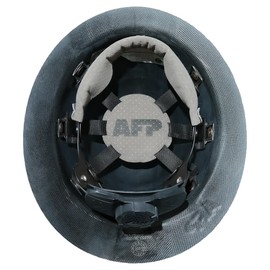 AFP Mexican Flag Type I Class G Kevlar Fiber Glass Full Brim Hard Hat | 6 Point Ratchet Suspension | Standard| Low Voltage 2,200V | Cascos Fibra de Vidrio | Construcción | OSHA & ANSI/ISEA Z89.1 Rated