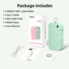 ORGSTA ORGSTA S001 Label Maker Machine with Tape, Portable Bluetooth