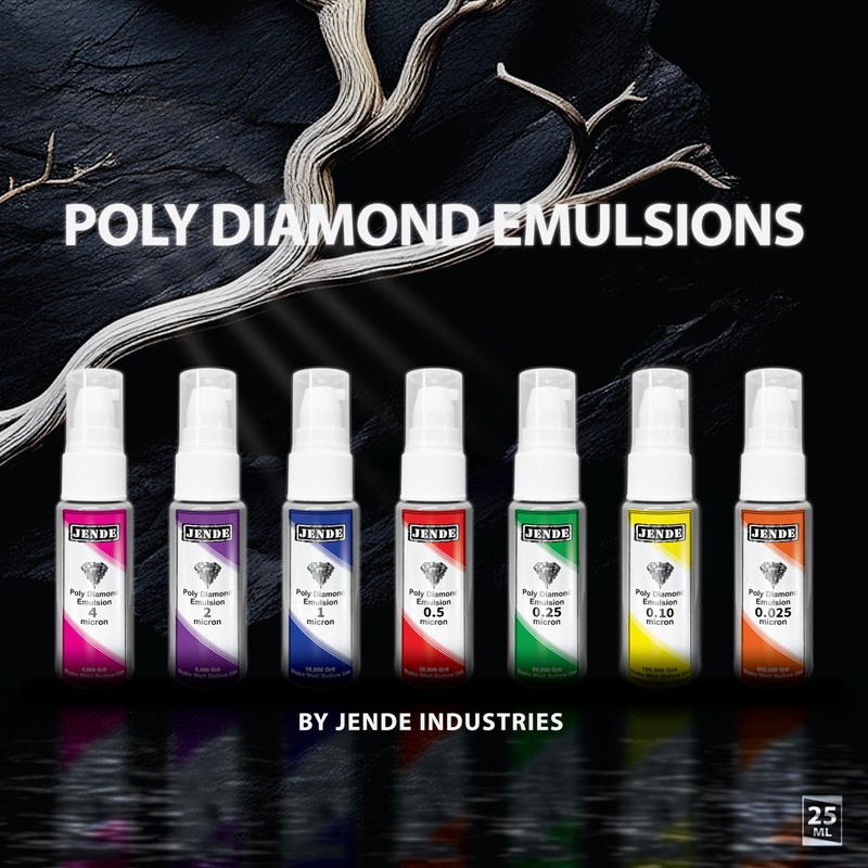 Jende 2 Micron Poly Diamond Knife Stropping Emulsion 25ml-Premium Stropping