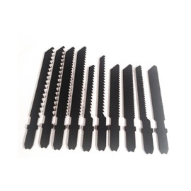 Disston E0102231 Blu-Mol Carbon/HSS Jig Saw Set Wood and Metal, 10-Piece