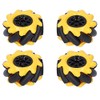 Mecanum Wheels, 1.9 inches (48 mm) Omnidirectional Wheels Smart Robot